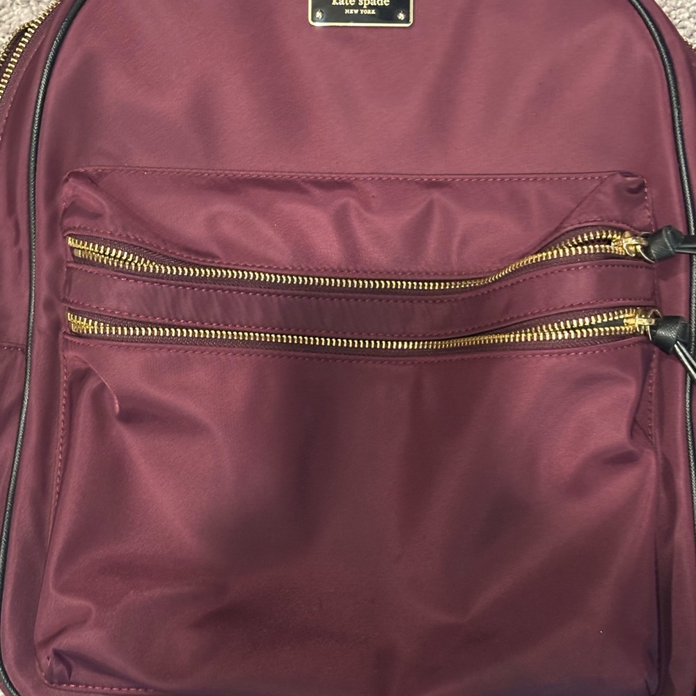 kate spade Pink Nylon Crossbody with Gold Hardware